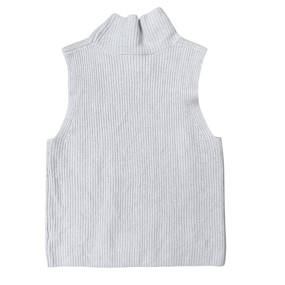 NakedCashmere Sleeveless Turtleneck Sweater - Picture 2 of 10